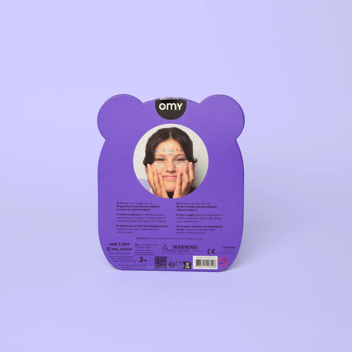 Gesichtsticker Kawaii