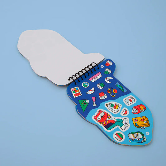 Sticker Activity Book Flugzeug