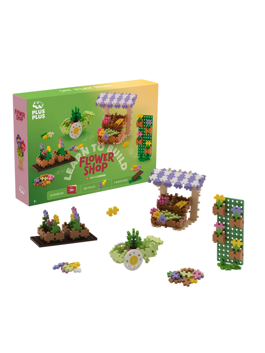 Learn to Build: Mini Bausteine "Blumenladen"