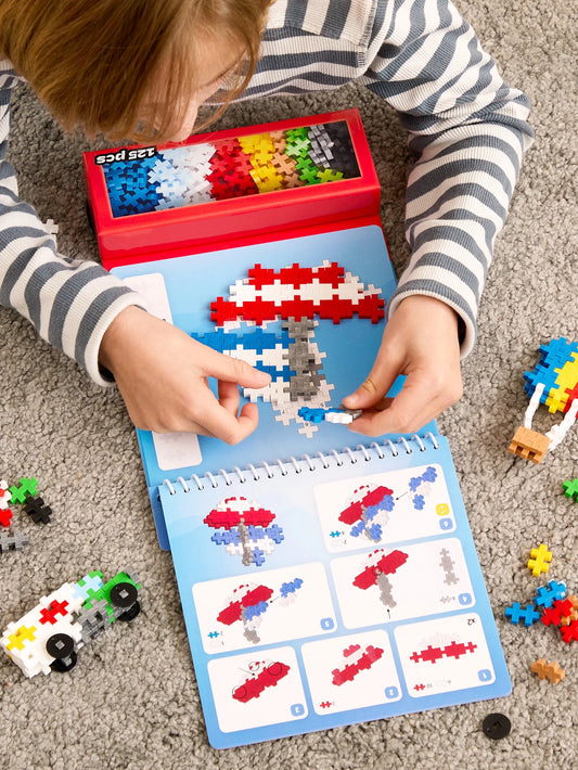 Puzzle by Number: Mini Bausteine "Transport"