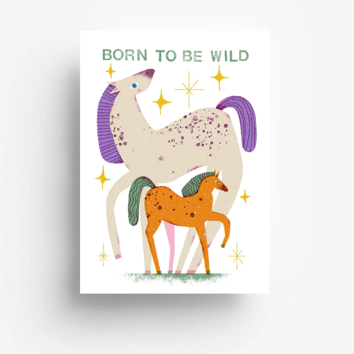 Postkarte "Born to be Wild"