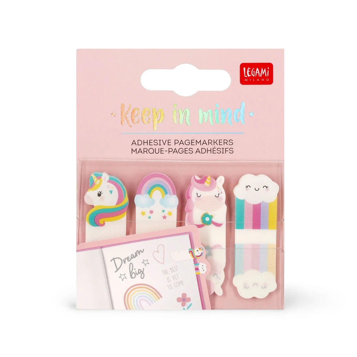 Selbstklebende Seitenmarkierungen Unicorn
