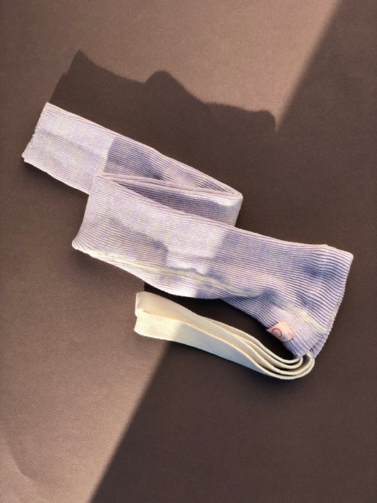 Strumpfhose mit Trägern ohne Fuß Creamy Lavender