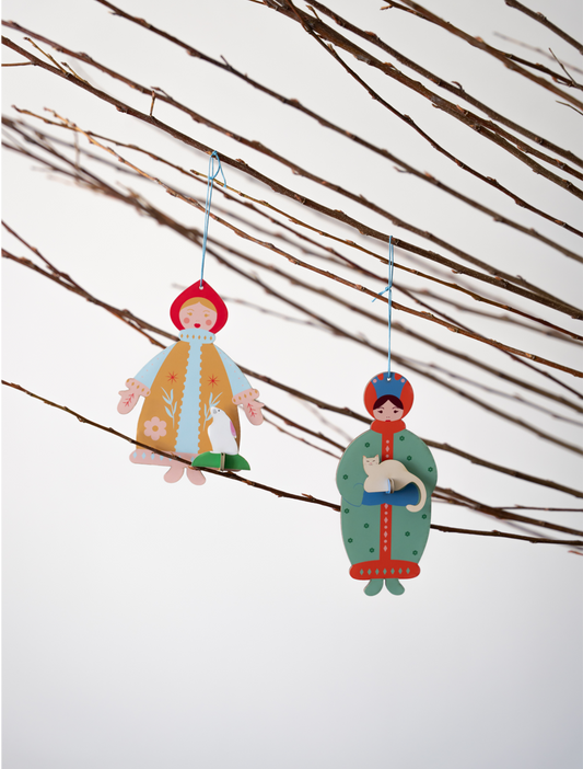 Northern Tales Ornament "The Winter Sisters"