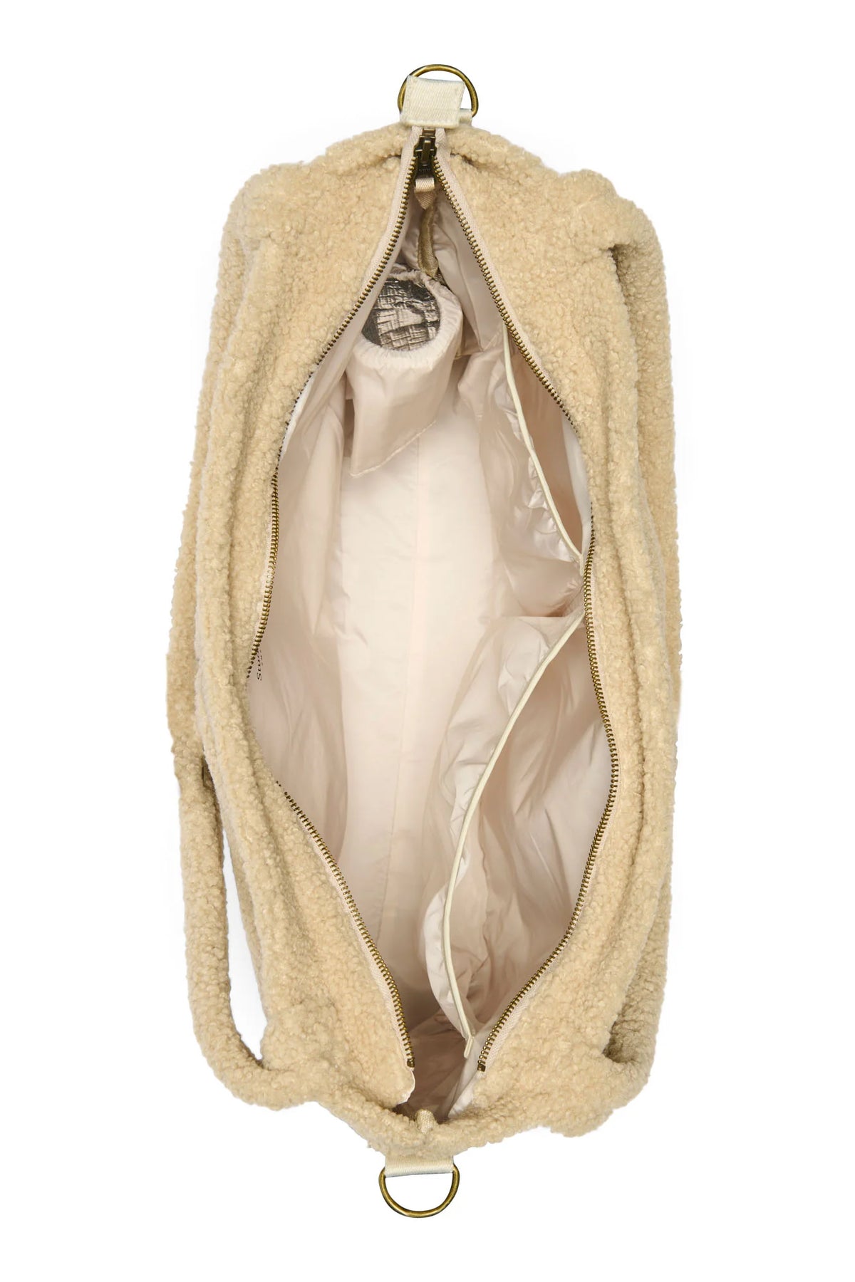 Ecru Teddy Wickeltasche