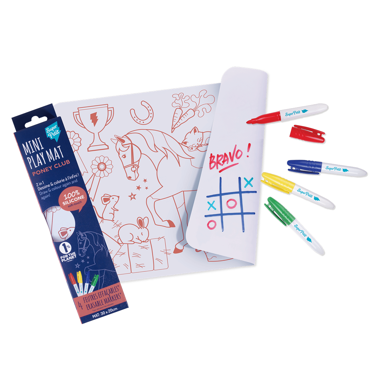 Mini Playmat Pony Club