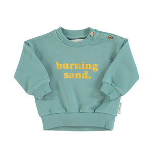 Baby Sweatshirt Green / "burning sand"