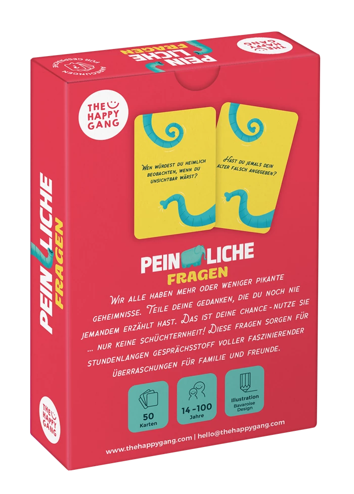 Gesprächskarten Peinliche Fragen
