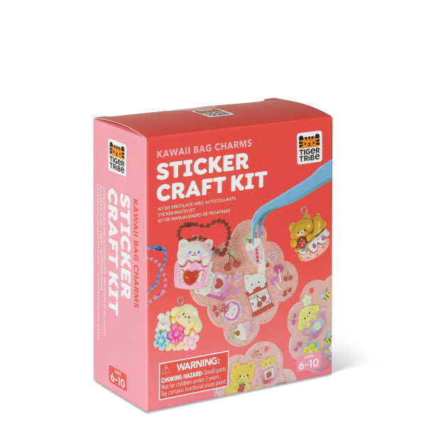 Sticker Craft Kit Kawaii Bag Charms
