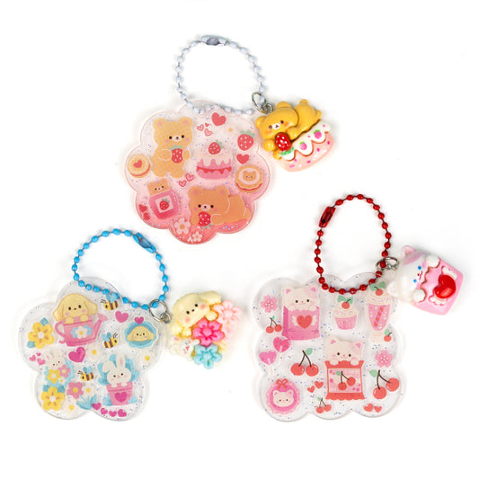 Sticker Craft Kit Kawaii Bag Charms