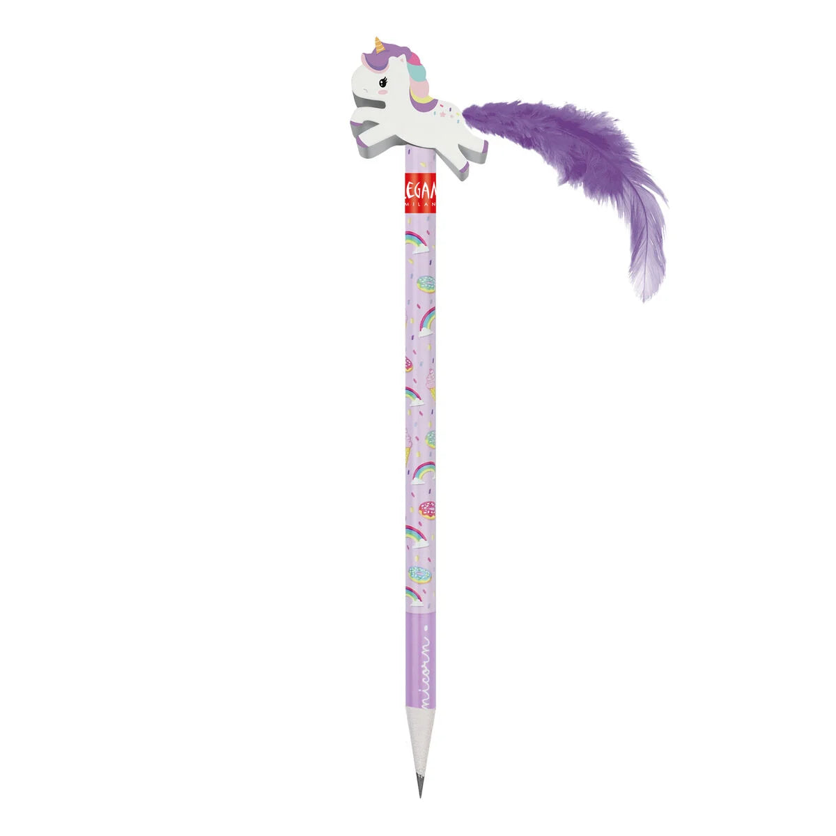 Einhorn Bleistift mit Radiergummi