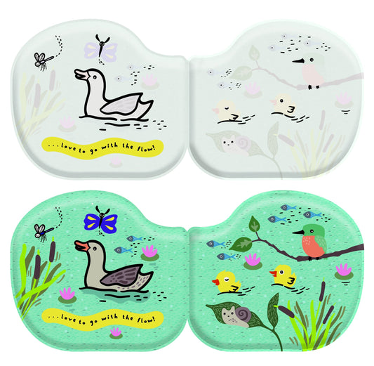 Shaped Badebuch "Duck & Friends"