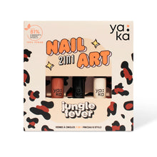 Laden Sie das Bild in den Galerie-Viewer, 2-in-1-Nagellack-Set "Jungle Fever"