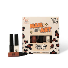 Laden Sie das Bild in den Galerie-Viewer, 2-in-1-Nagellack-Set "Jungle Fever"