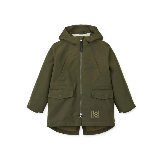 Timber 2-in-1 Winterjacke Army Brown Mix