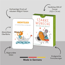 Laden Sie das Bild in den Galerie-Viewer, Bedürfniskarten für Kinder "Starke Wünsche"