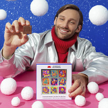 Laden Sie das Bild in den Galerie-Viewer, 9 Mini Christmas Schokoladen