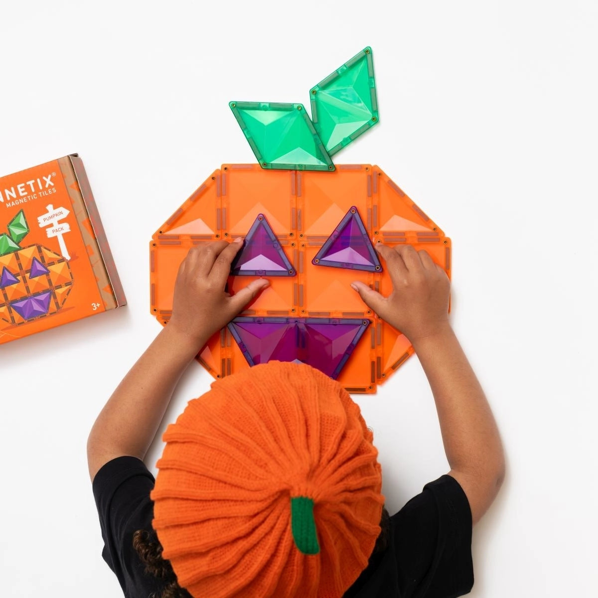 Magnetbausteine Halloween Pumpkin Pack 17 Teile