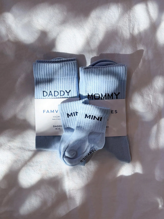 Mini Socken blue
