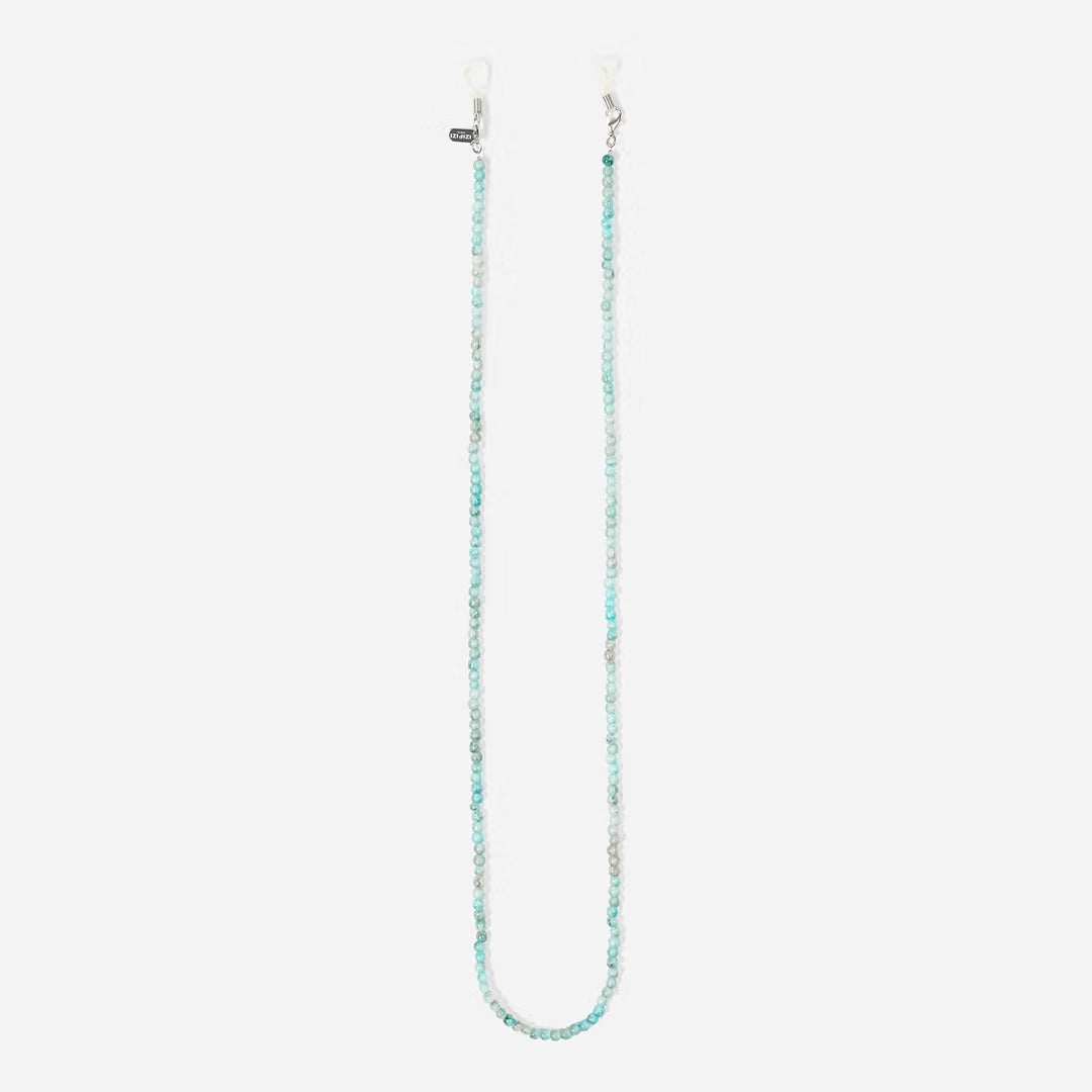 Brillenband Perlen Turquoise Stone