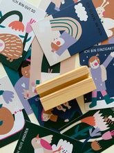 Laden Sie das Bild in den Galerie-Viewer, Affirmations-Kartenset für Kinder mit Halter 1