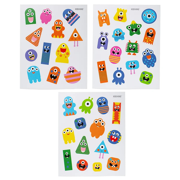 Kidoki Silly Monster Puffy Sticker