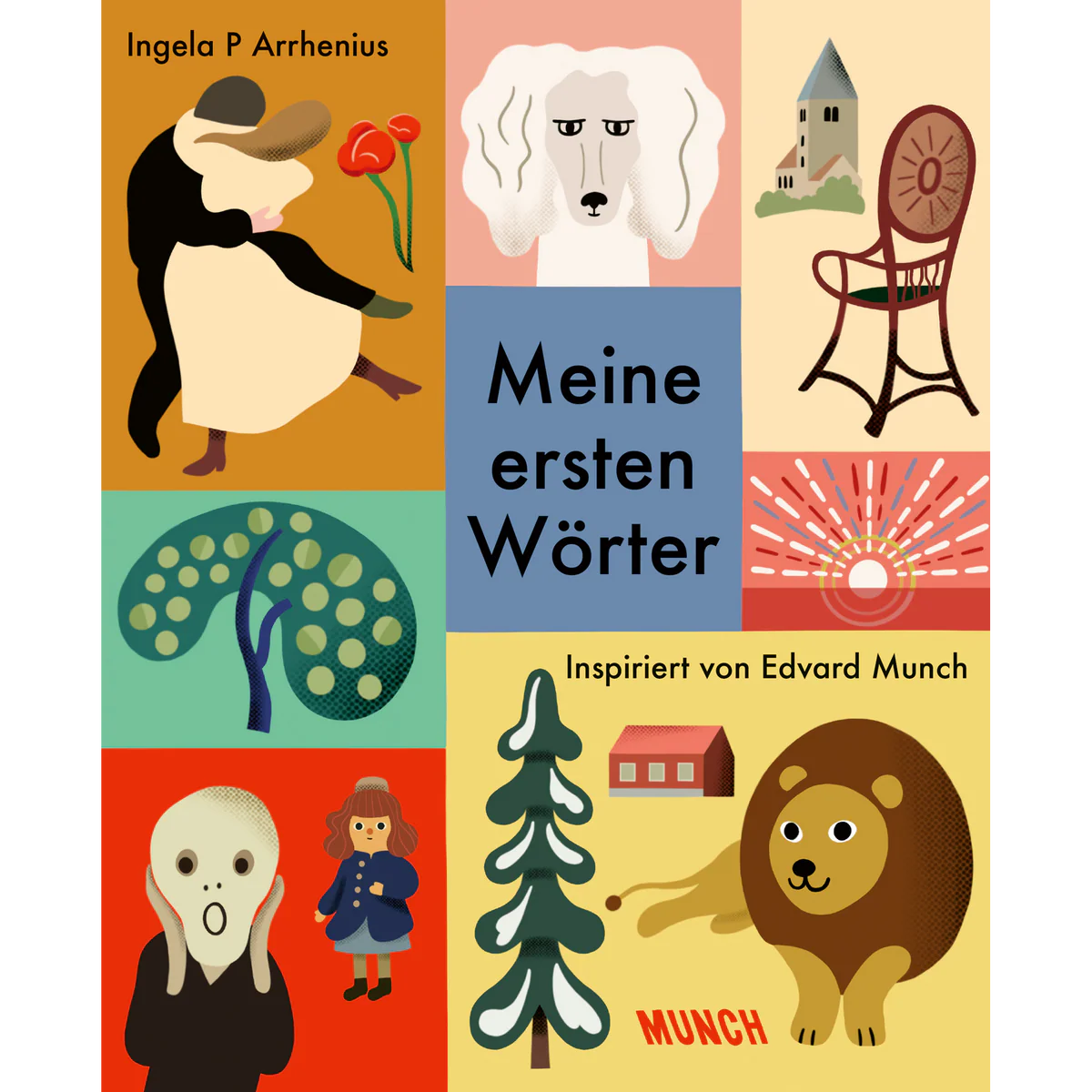 Meine ersten Wörter - Inspiriert von Edvard Munch ab 3J.