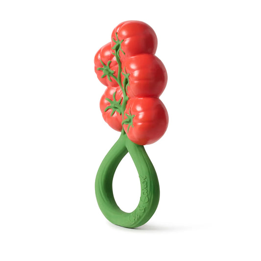 Zahnungshilfe und Rassel "Tomate"