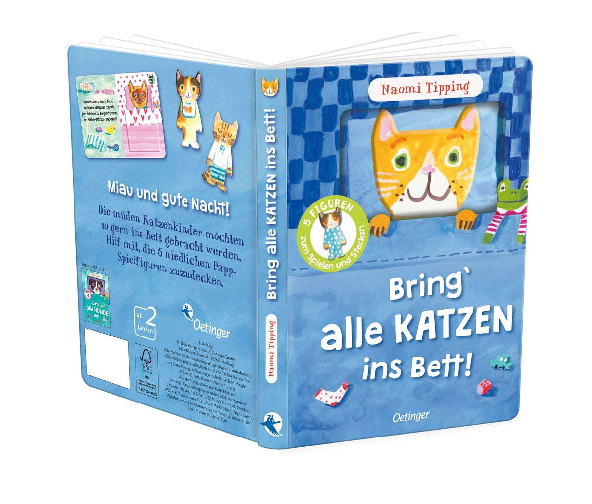 Bring alle Katzen ins Bett! ab 2J.