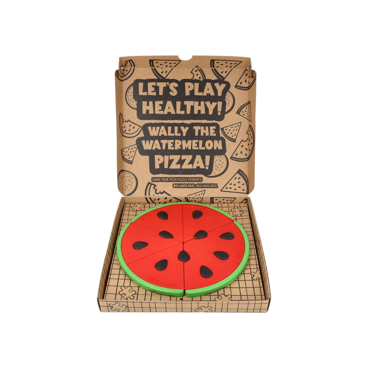Wally the Watermelon Pizza Baby Puzzle