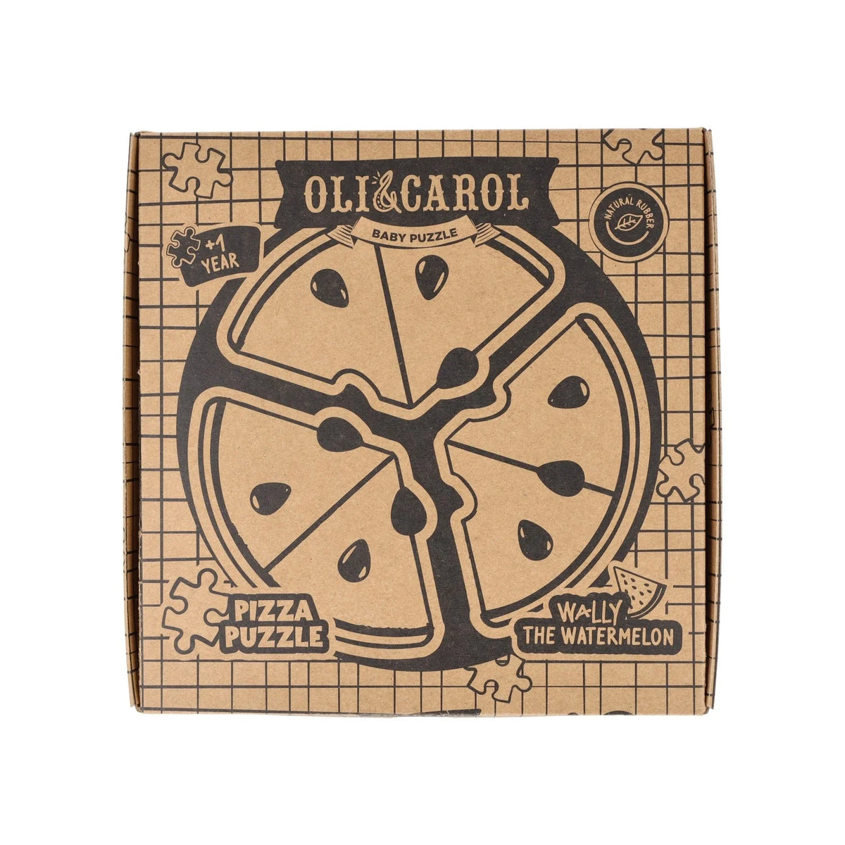 Wally the Watermelon Pizza Baby Puzzle