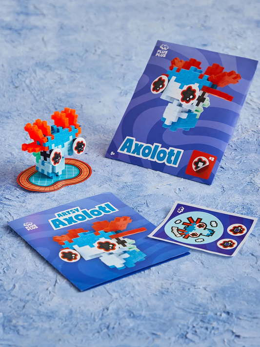 Pet Packet Mini Bausteine "Axolotl blue"