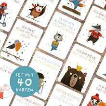 Laden Sie das Bild in den Galerie-Viewer, Affirmationskarten für Kinder "Starke Gedanken"