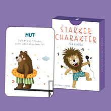 Laden Sie das Bild in den Galerie-Viewer, Stärkekarten für Kinder "Starker Charakter"
