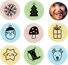 Laden Sie das Bild in den Galerie-Viewer, Zungentattoos Wintertiere