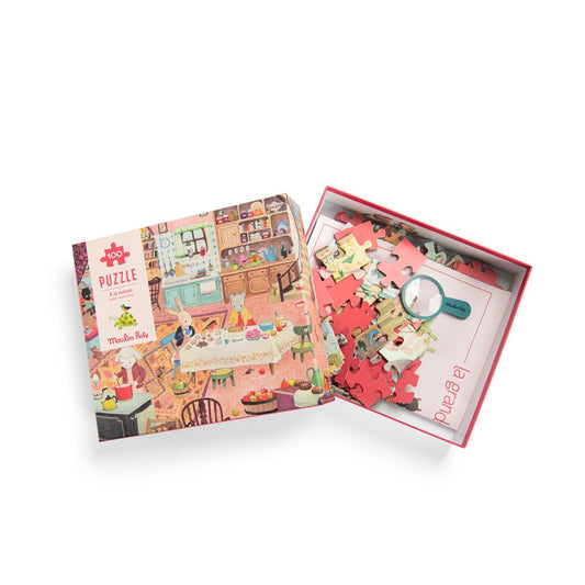Puzzle "Zu Hause" 100-teilig