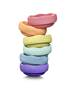 Stapelstein Original Rainbow pastel