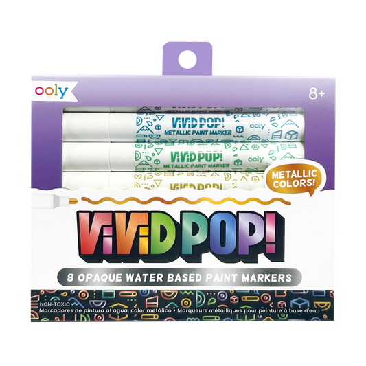 Vivid Pop! Markers Metallic