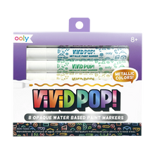 Laden Sie das Bild in den Galerie-Viewer, Vivid Pop! Markers Metallic