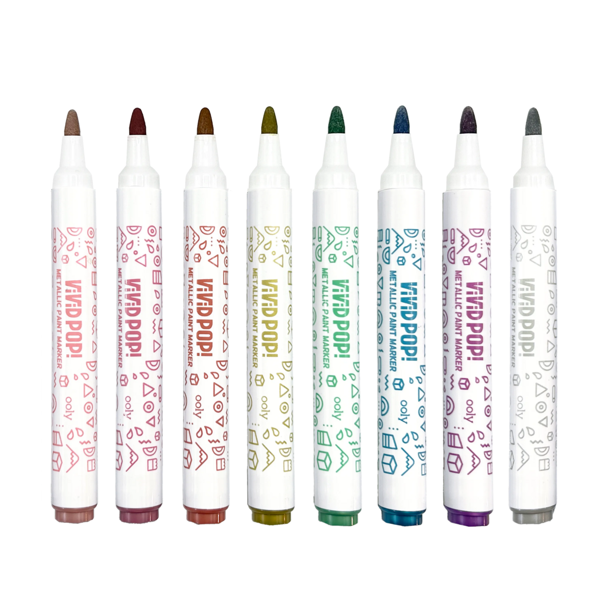 Vivid Pop! Markers Metallic
