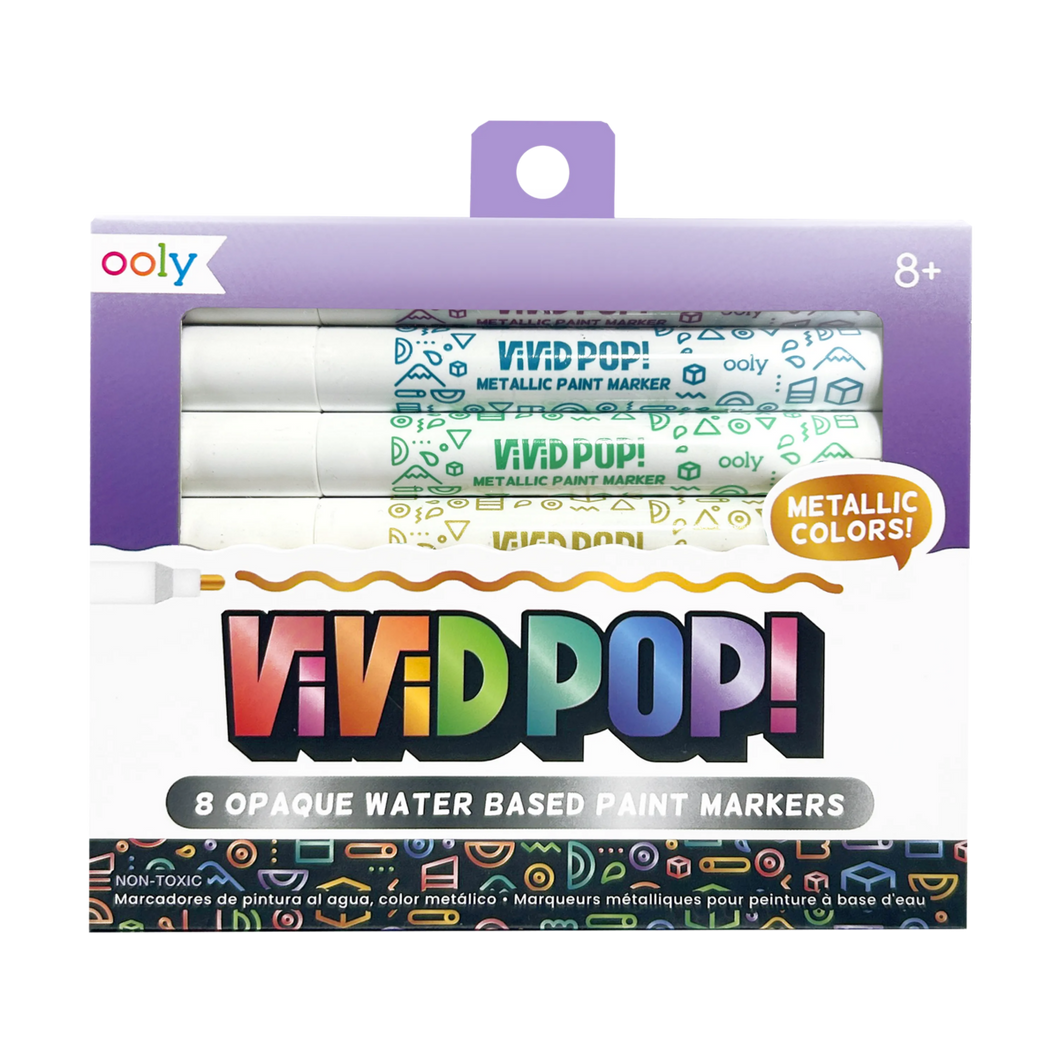 Vivid Pop! Markers Metallic