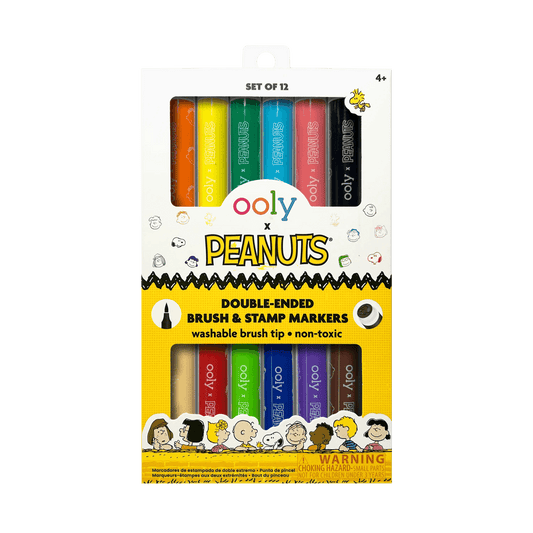 OOLY x Peanuts Doppelseitige Stempelmarker