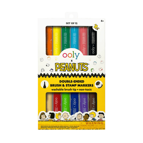 OOLY x Peanuts Doppelseitige Stempelmarker
