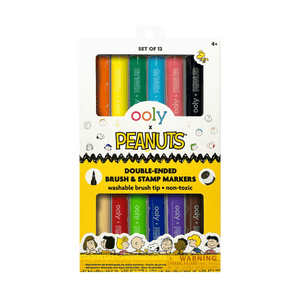 OOLY x Peanuts Doppelseitige Stempelmarker