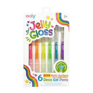 Jelly Gloss Neon Gel Pens
