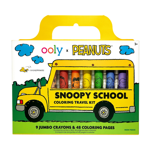 OOLY x Peanuts School Malset