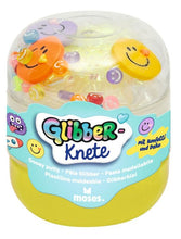 Laden Sie das Bild in den Galerie-Viewer, Glibber-Knete gelb Smiley