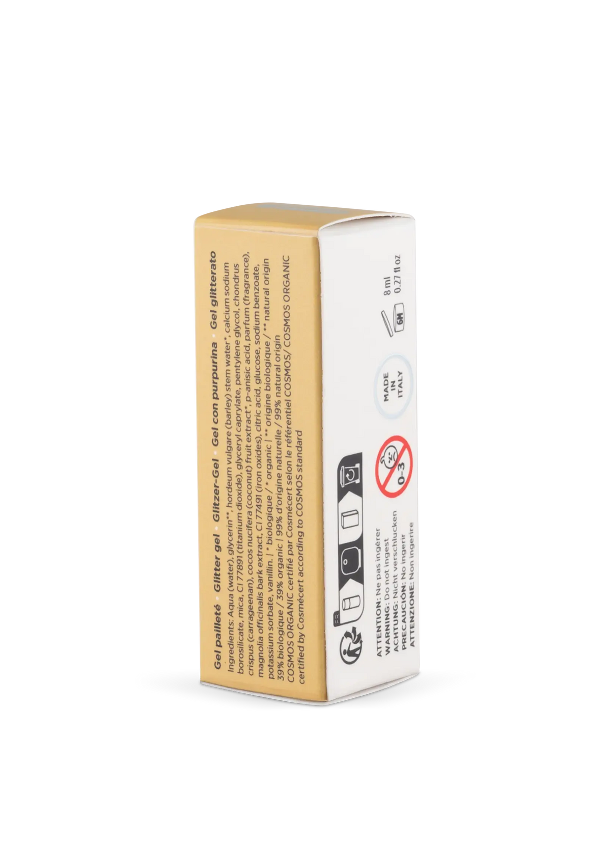 Glitzer-Gel Gold