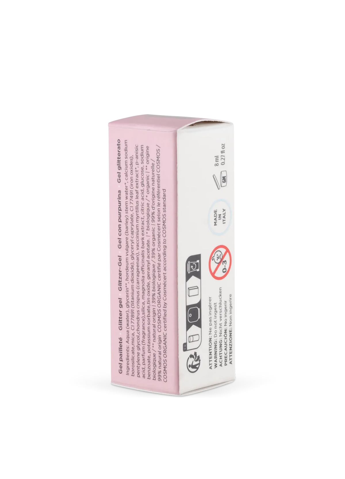 Glitzer-Gel Rosa