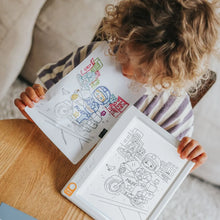 Laden Sie das Bild in den Galerie-Viewer, Zeichenvorlagen Kidydraw Pad "Everyday Heroes"